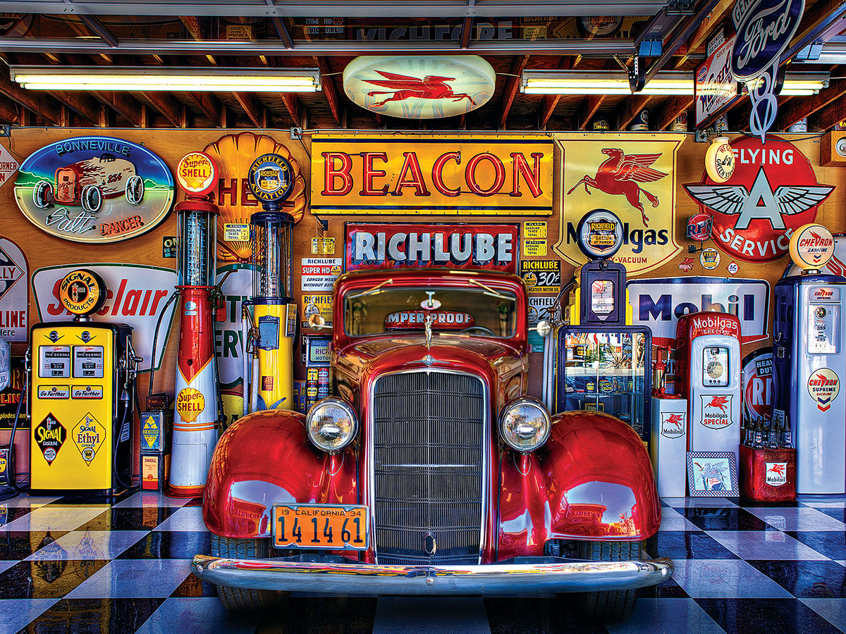 At Your Service (Wheels) - Scratch and Dent Nostalgic & Retro Jigsaw Puzzle