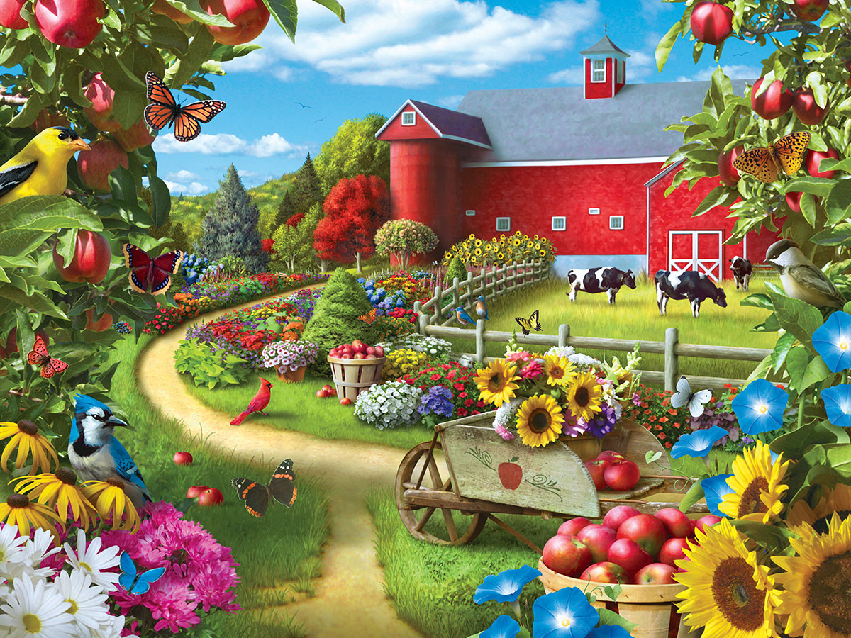 Apple of my Eye - Scratch and Dent Farm Jigsaw Puzzle