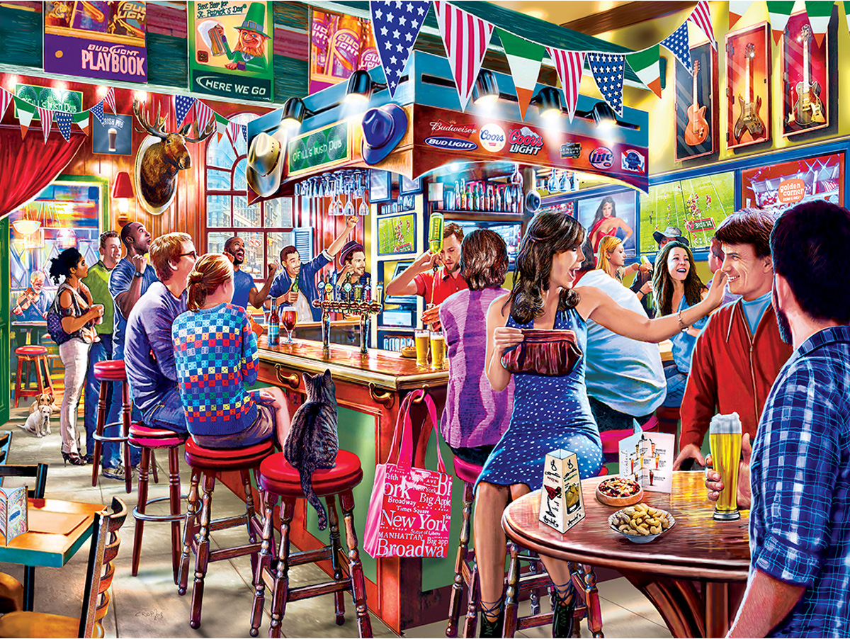 Duffy's Sports & Suds Food and Drink Jigsaw Puzzle