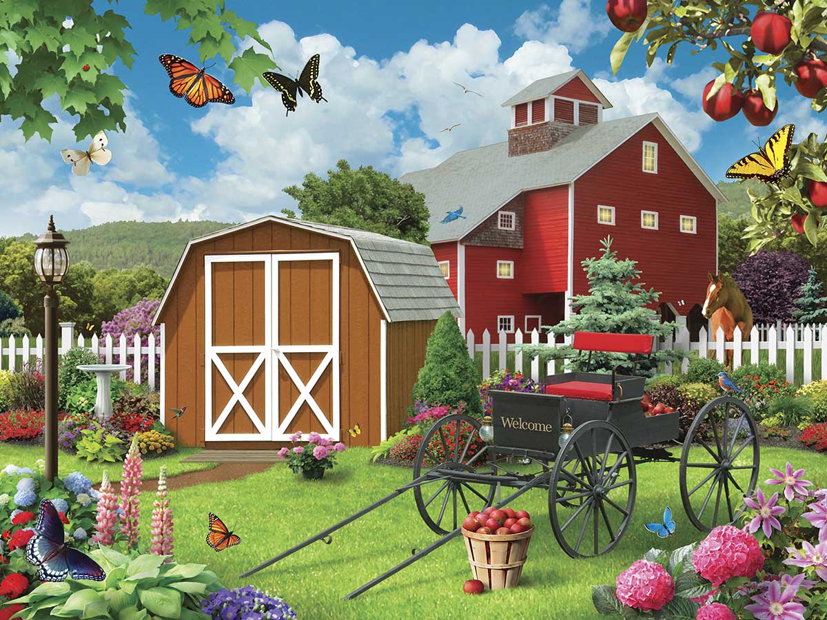Barnyard Beauties - Scratch and Dent Farm Jigsaw Puzzle