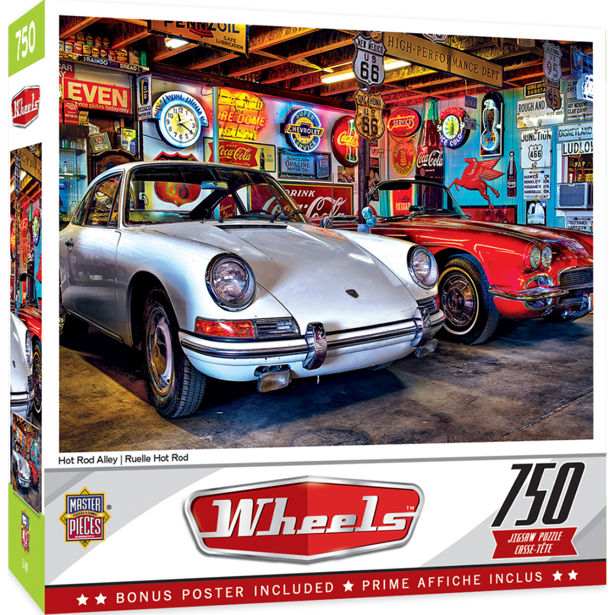 Hot Rod Alley Vehicles Jigsaw Puzzle