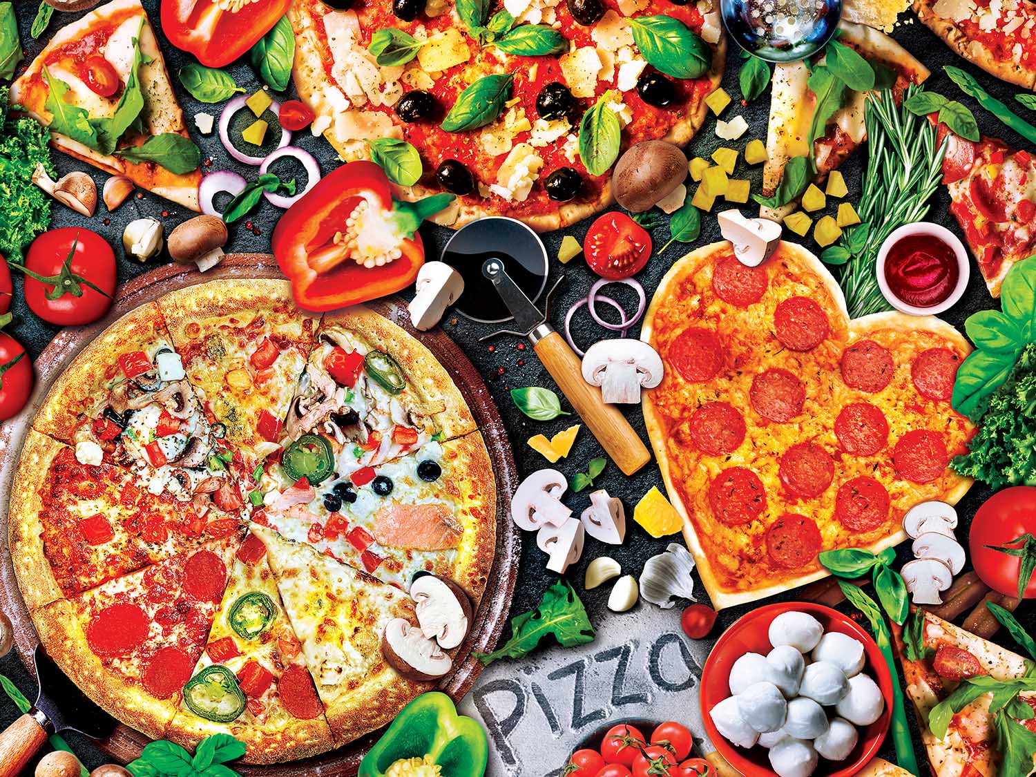 Viva la Pizza Food and Drink Jigsaw Puzzle