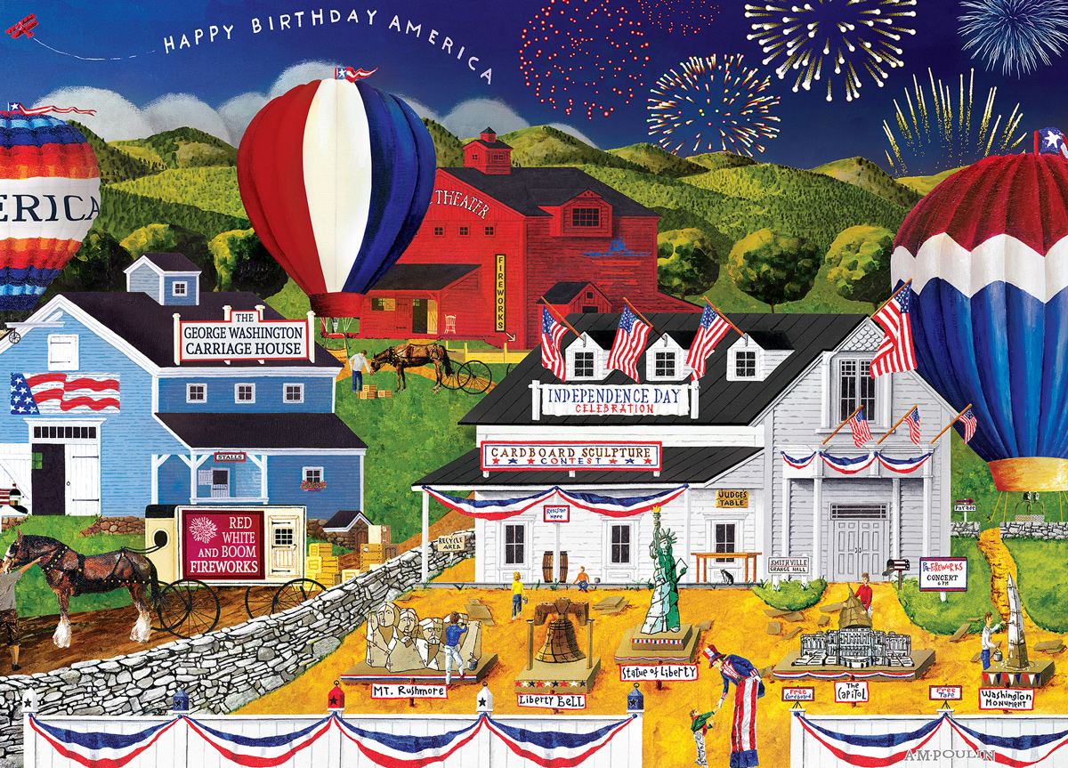 4th of July Patriotic Jigsaw Puzzle