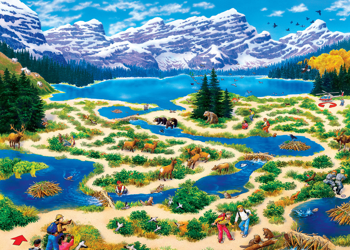 Rocky Mountain High Mountain Jigsaw Puzzle