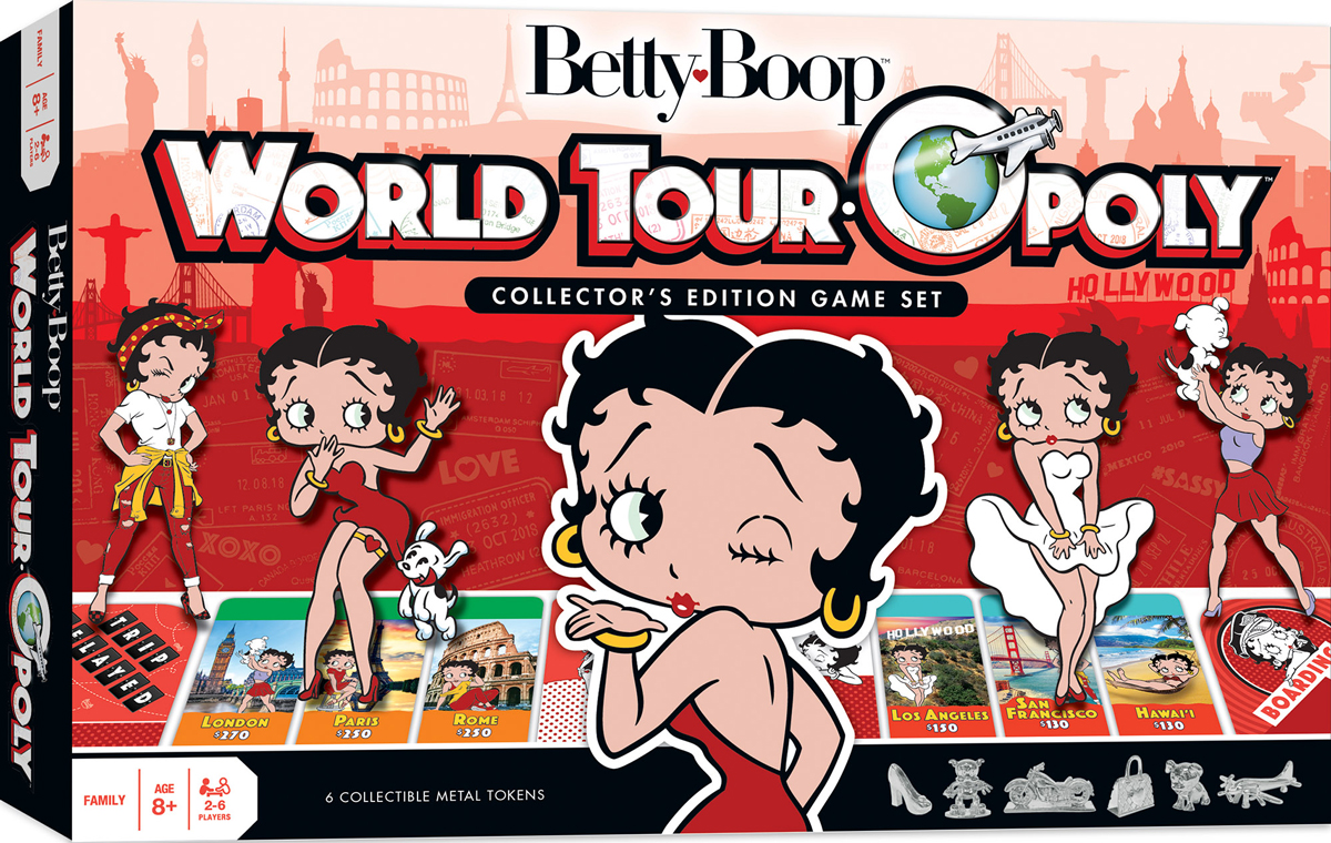 Betty Boop World Tour Opoly