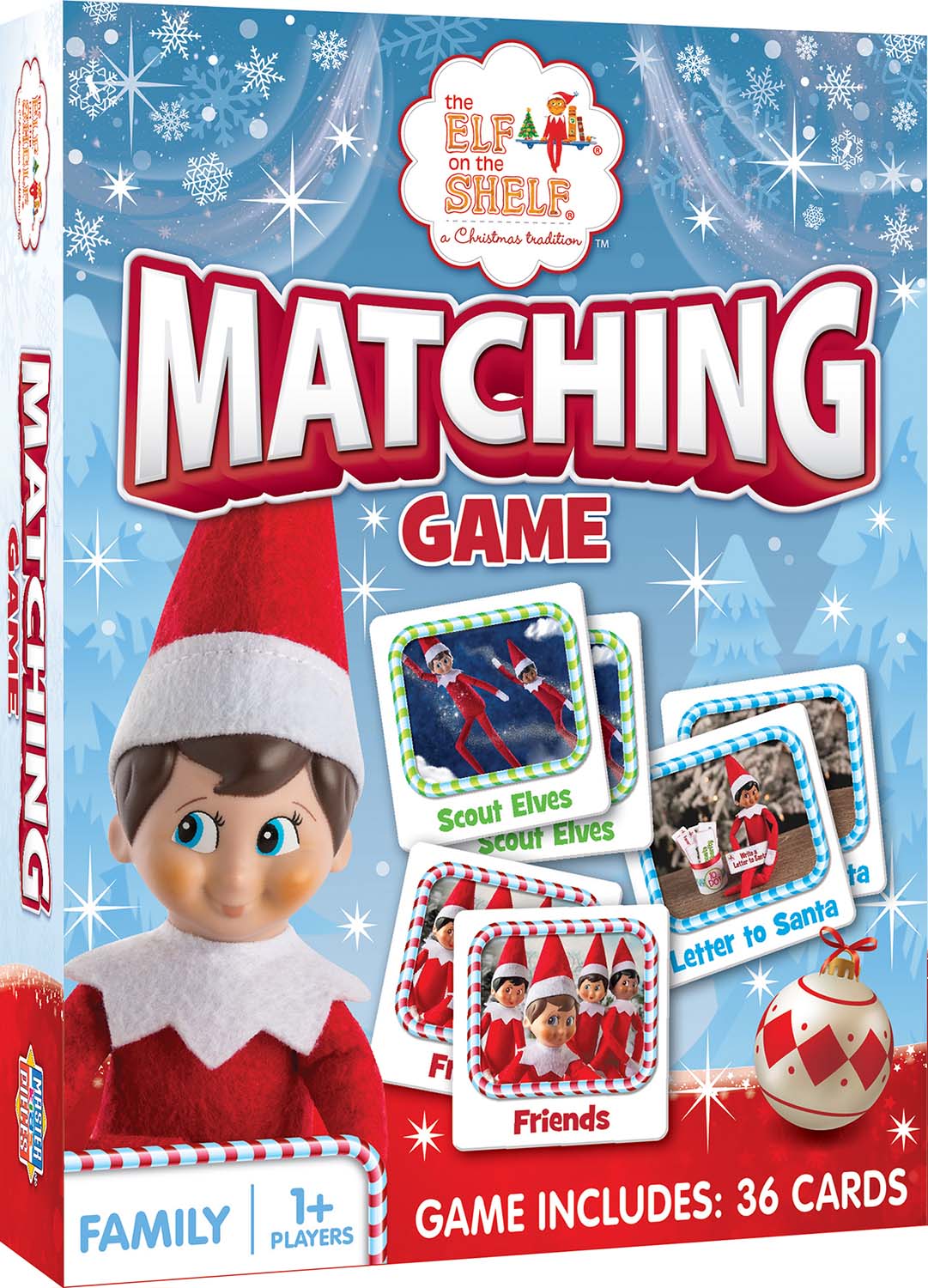 Elf on the Shelf Matching Game, MasterPieces | Puzzle Warehouse