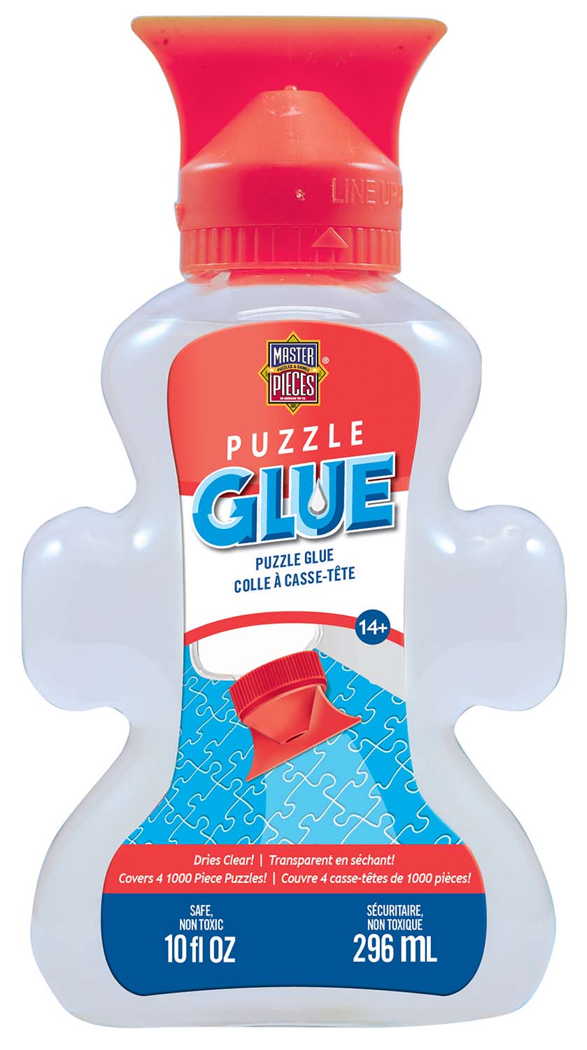 Puzzle Glue 10oz Shaped Bottle