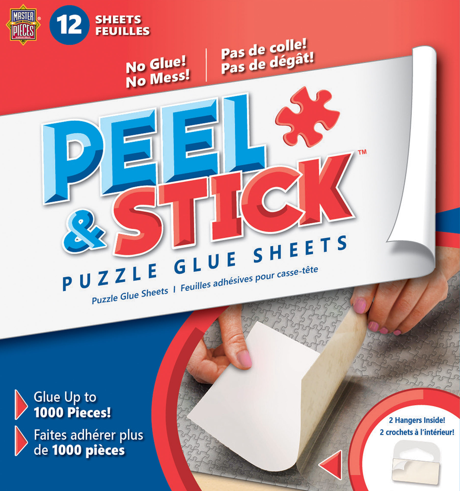 12sheet Peel & Stick Puzzle Saver Preserve and Hang Your Jigsaw Masterpiece for sale online 