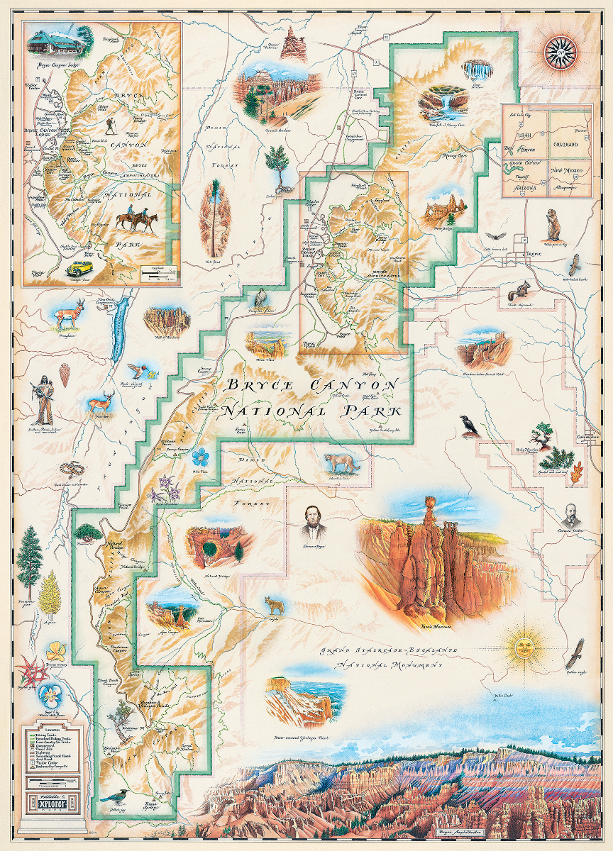 Bryce Canyon National Park (Xplorer Maps) Jigsaw Puzzle ...