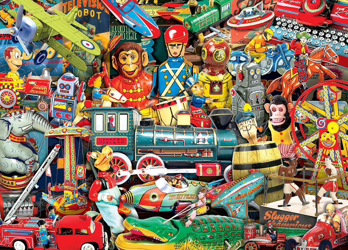 Toyland Nostalgic & Retro Jigsaw Puzzle