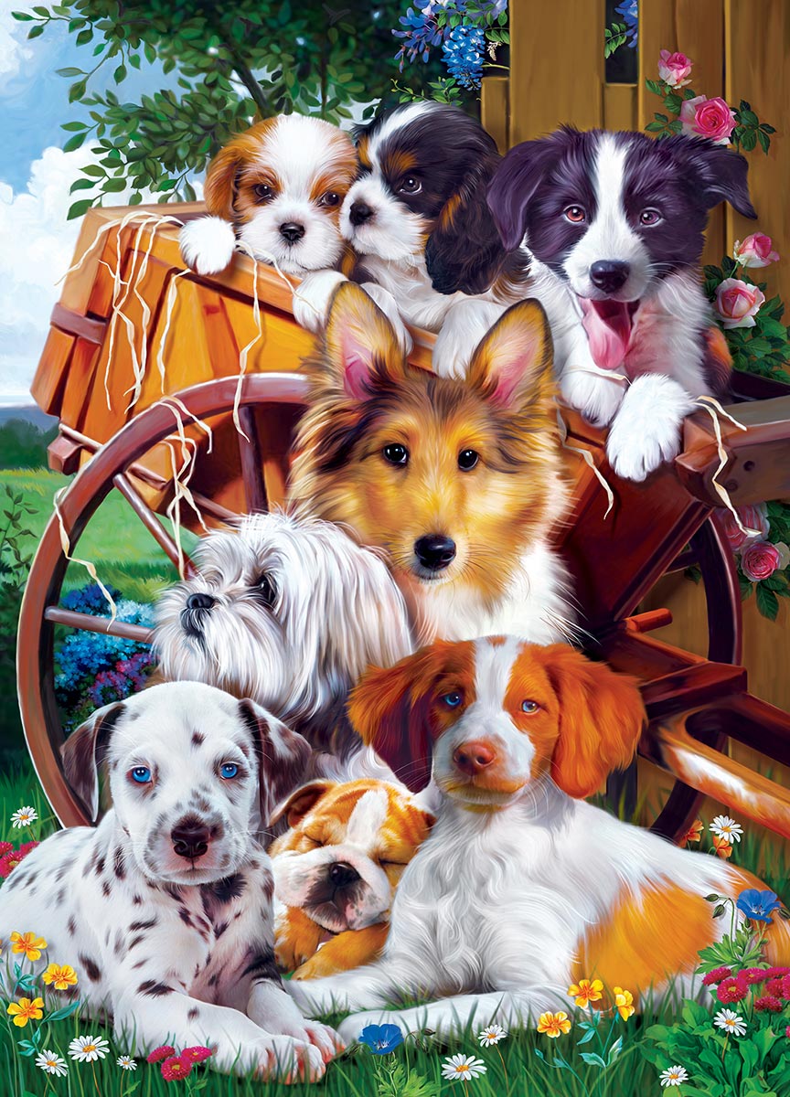 Ready for Work Dogs Jigsaw Puzzle