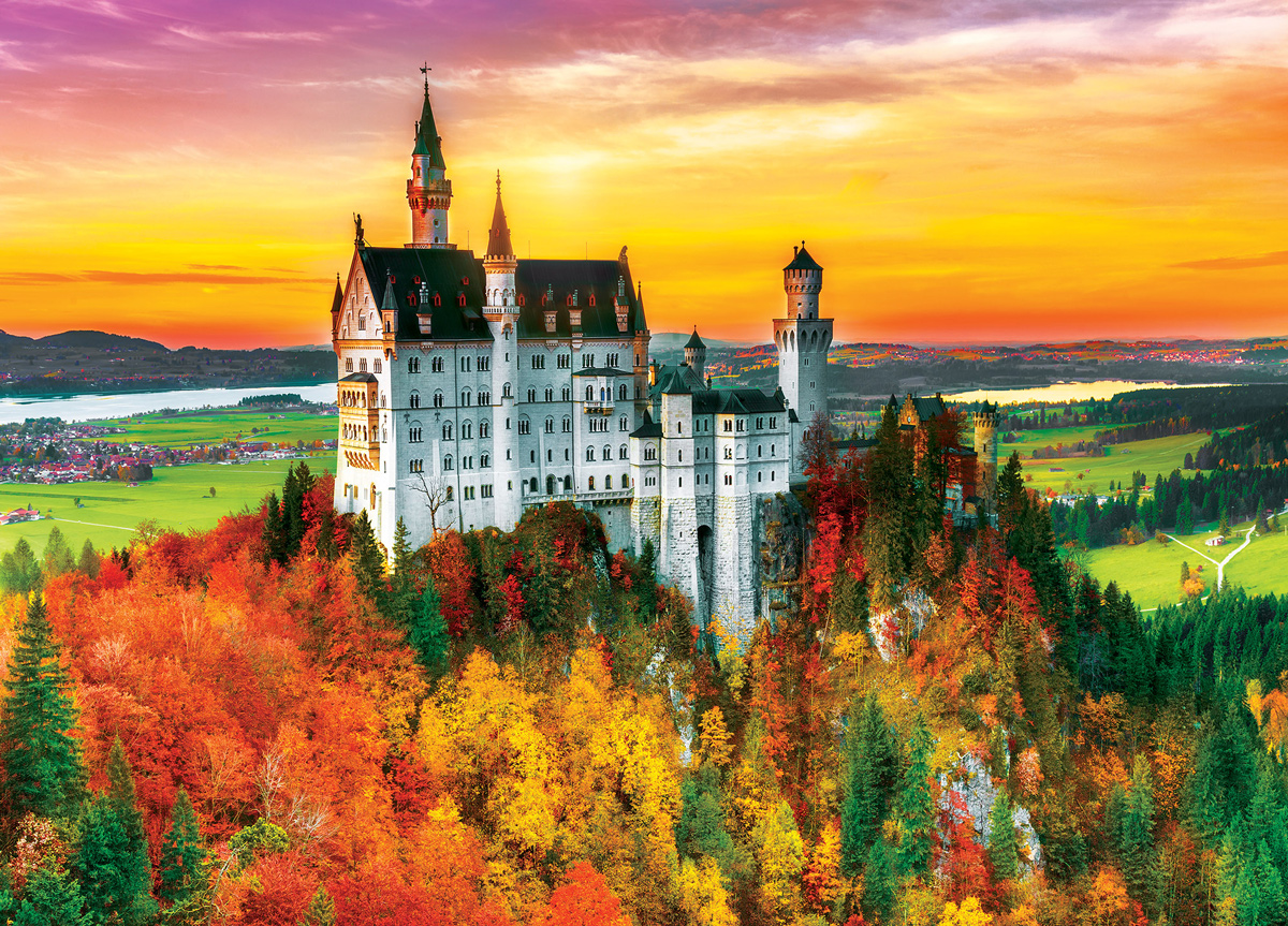 Autumn Castle Castle Jigsaw Puzzle