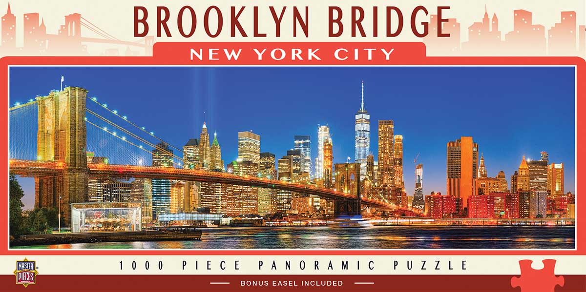 Brooklyn Bridge - Scratch and Dent Landmarks & Monuments Jigsaw Puzzle