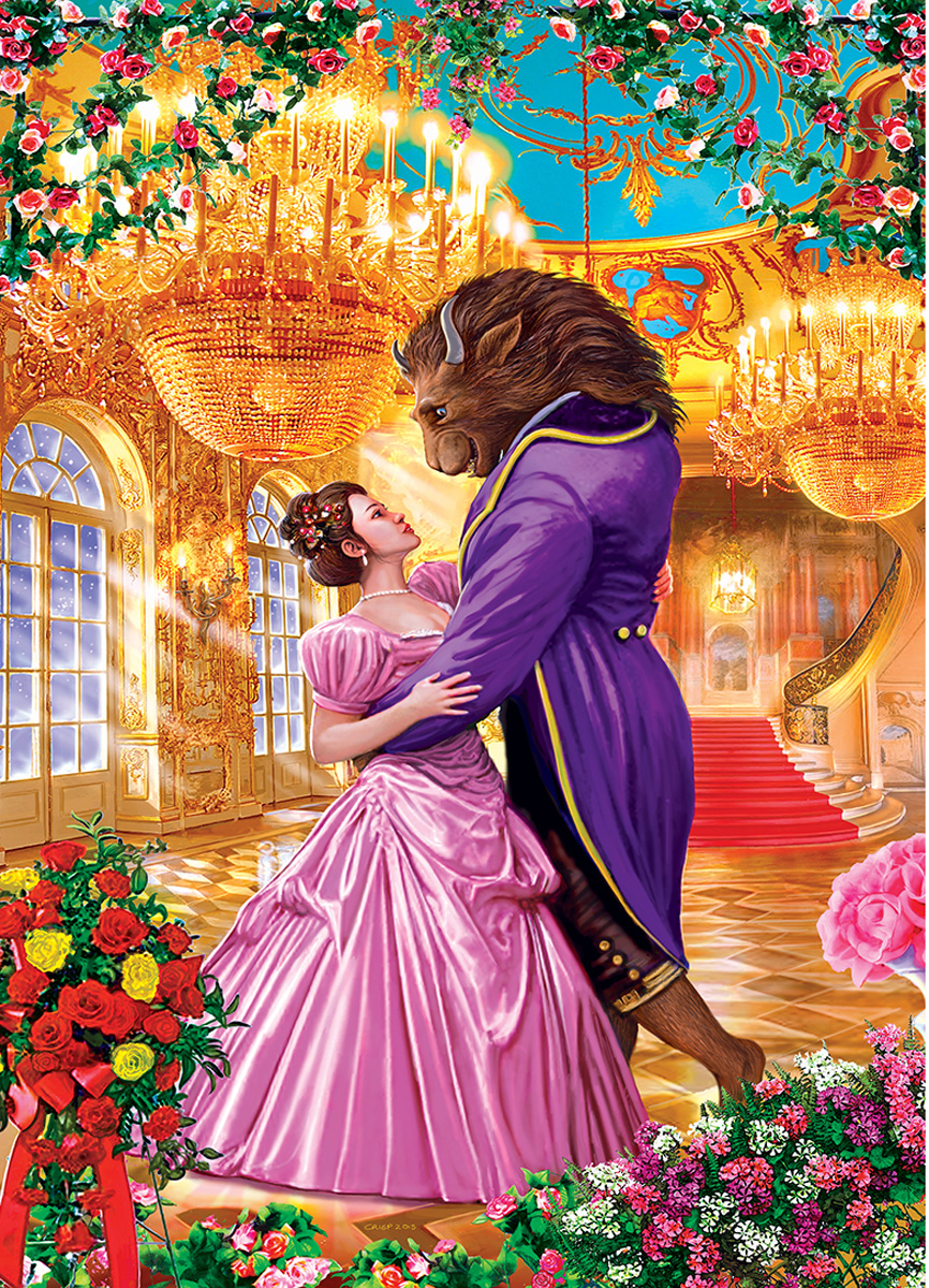 Beauty and the Beast Fantasy Jigsaw Puzzle