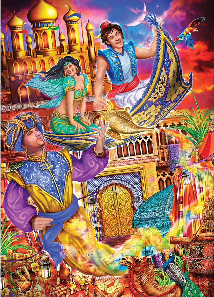 Aladdin Fantasy Jigsaw Puzzle