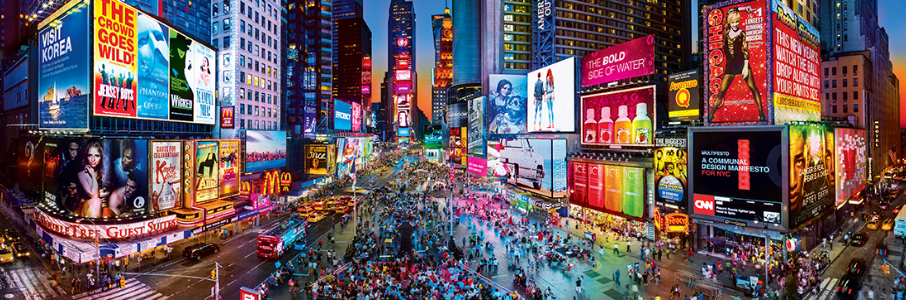 Cityscapes - Times Square - Scratch and Dent Jigsaw Puzzle