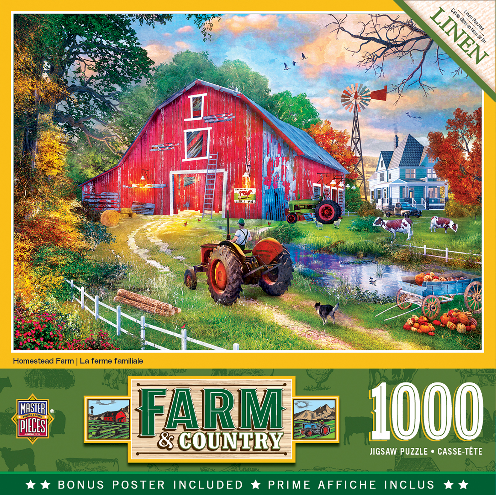 Homestead Farm Countryside Jigsaw Puzzle