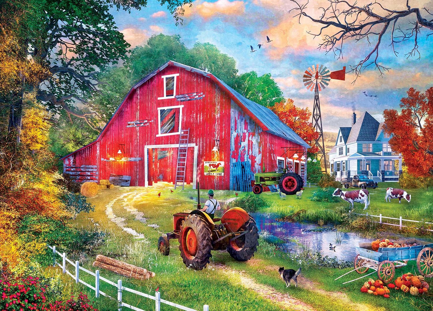 Homestead Farm, 1000 Pieces, Masterpieces 