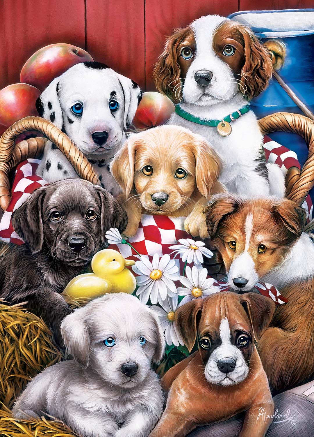 Puppy Pals, 1000 Pieces, MasterPieces | Puzzle Warehouse