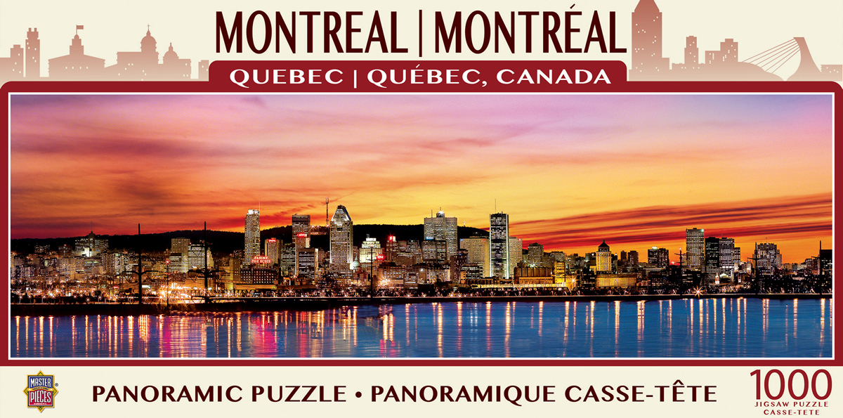 Montreal Panoramic Canada Jigsaw Puzzle