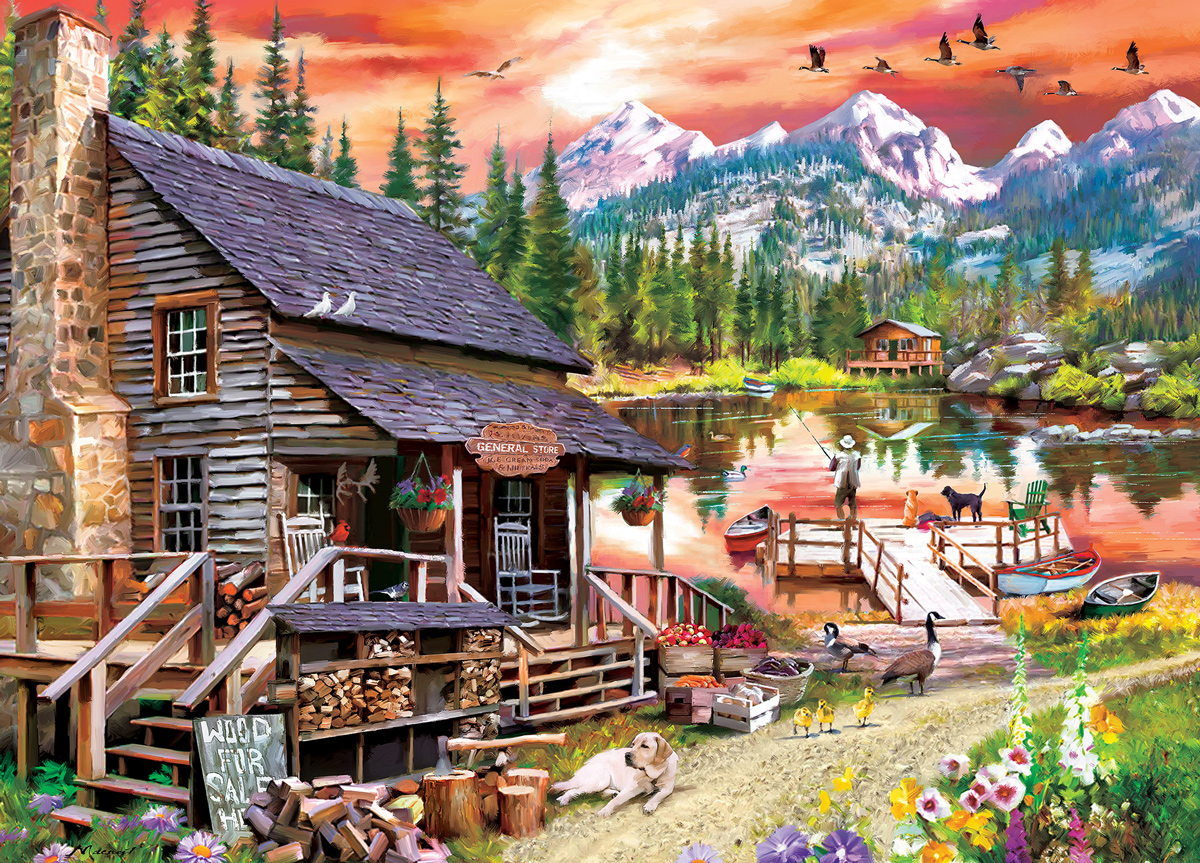 Grandpa's Getaway Father's Day Jigsaw Puzzle
