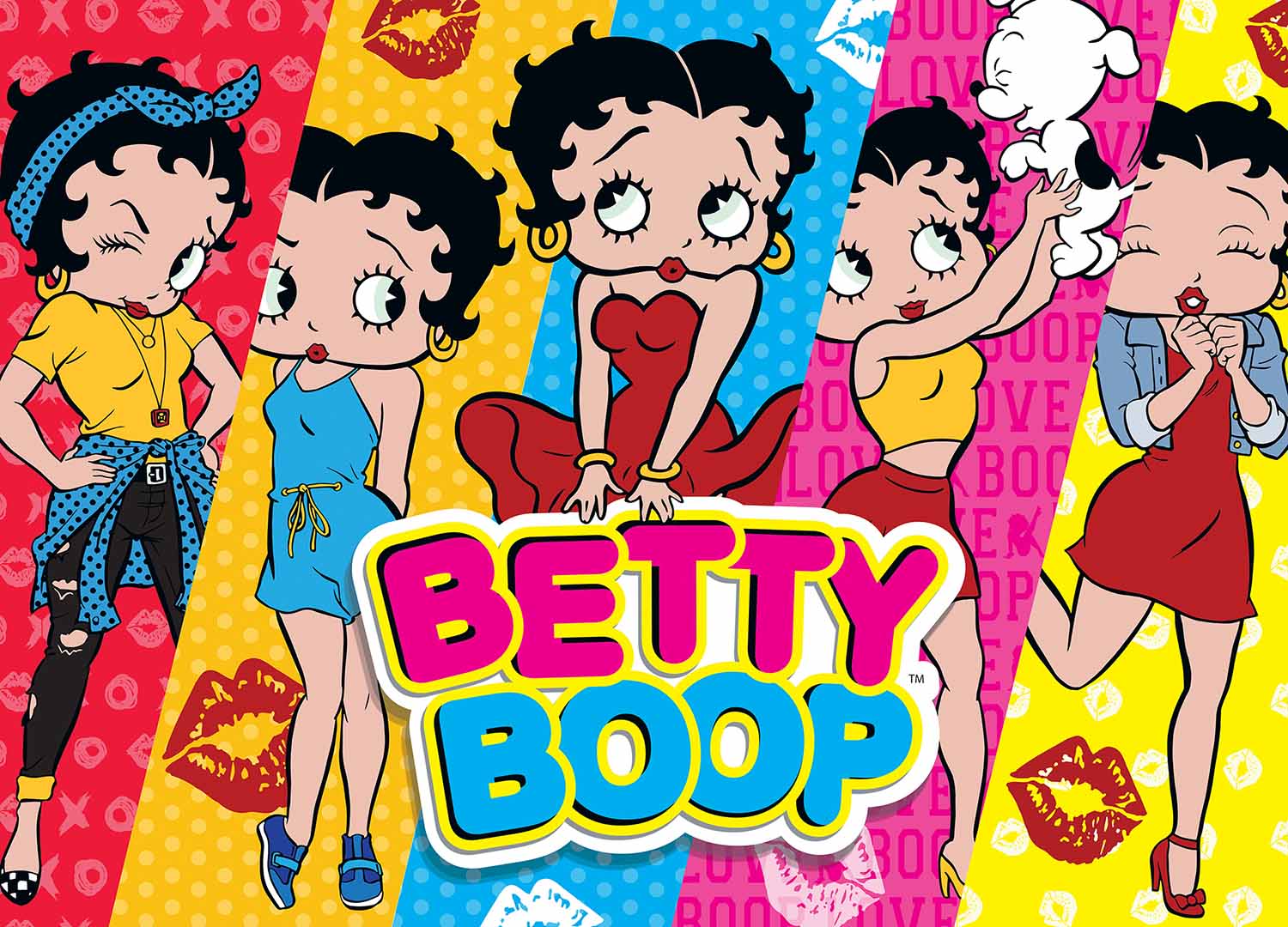 Betty Boop Strikes a Pose Pop Culture Cartoon Jigsaw Puzzle