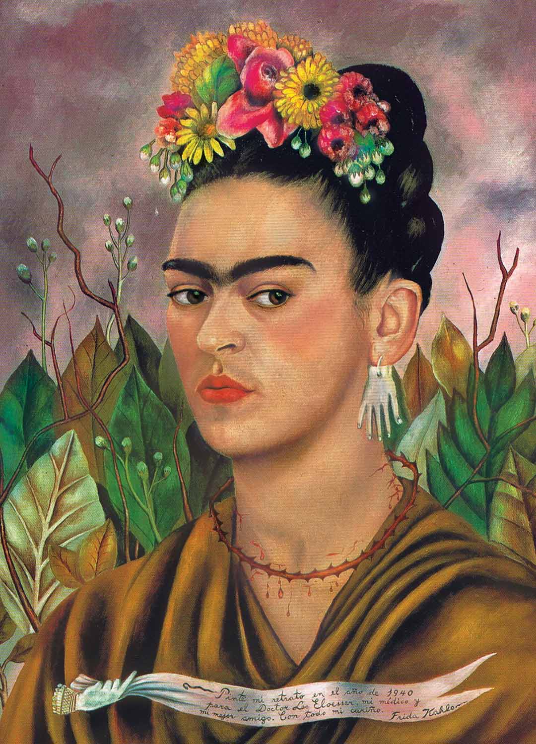 Frida Kahlo Self Portrait, 1000 Pieces, MasterPieces | Puzzle Warehouse