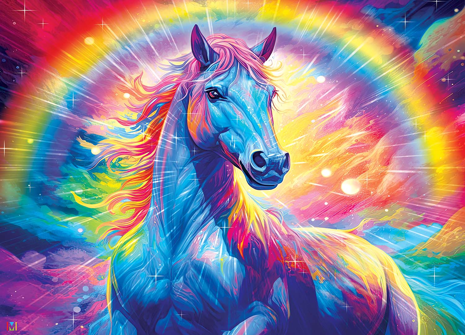 Colorize - Prismatic Thunder Horse