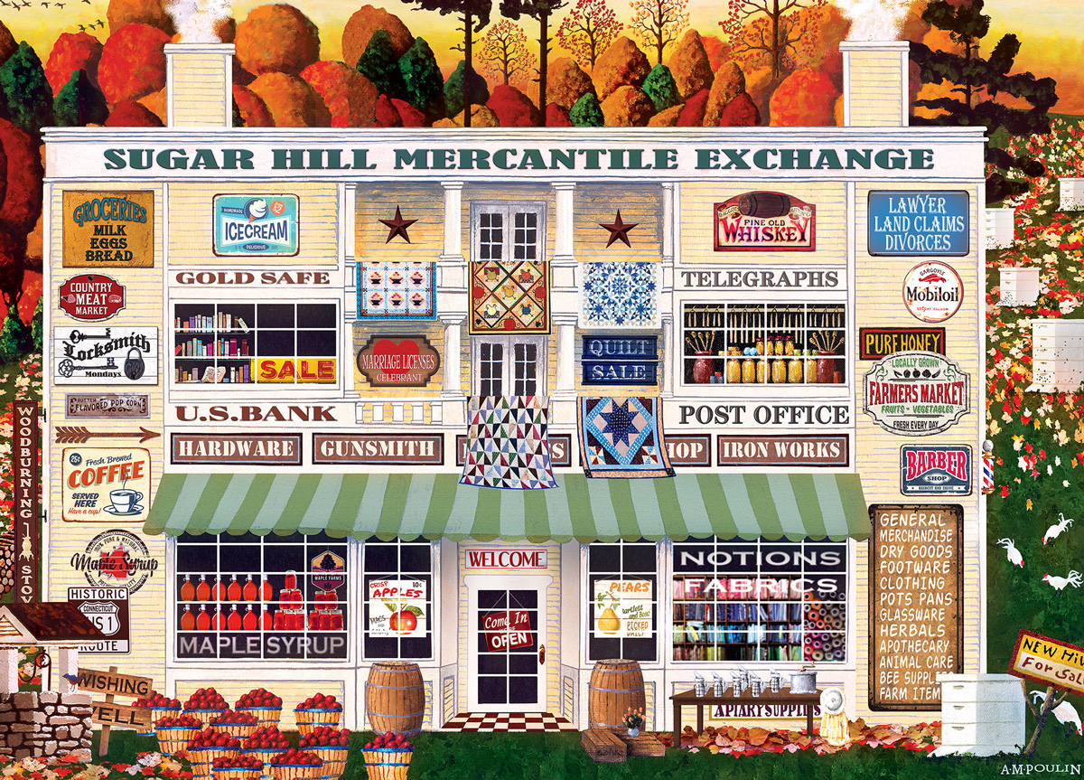 Sugar Hill Mercantile Nostalgic & Retro Jigsaw Puzzle