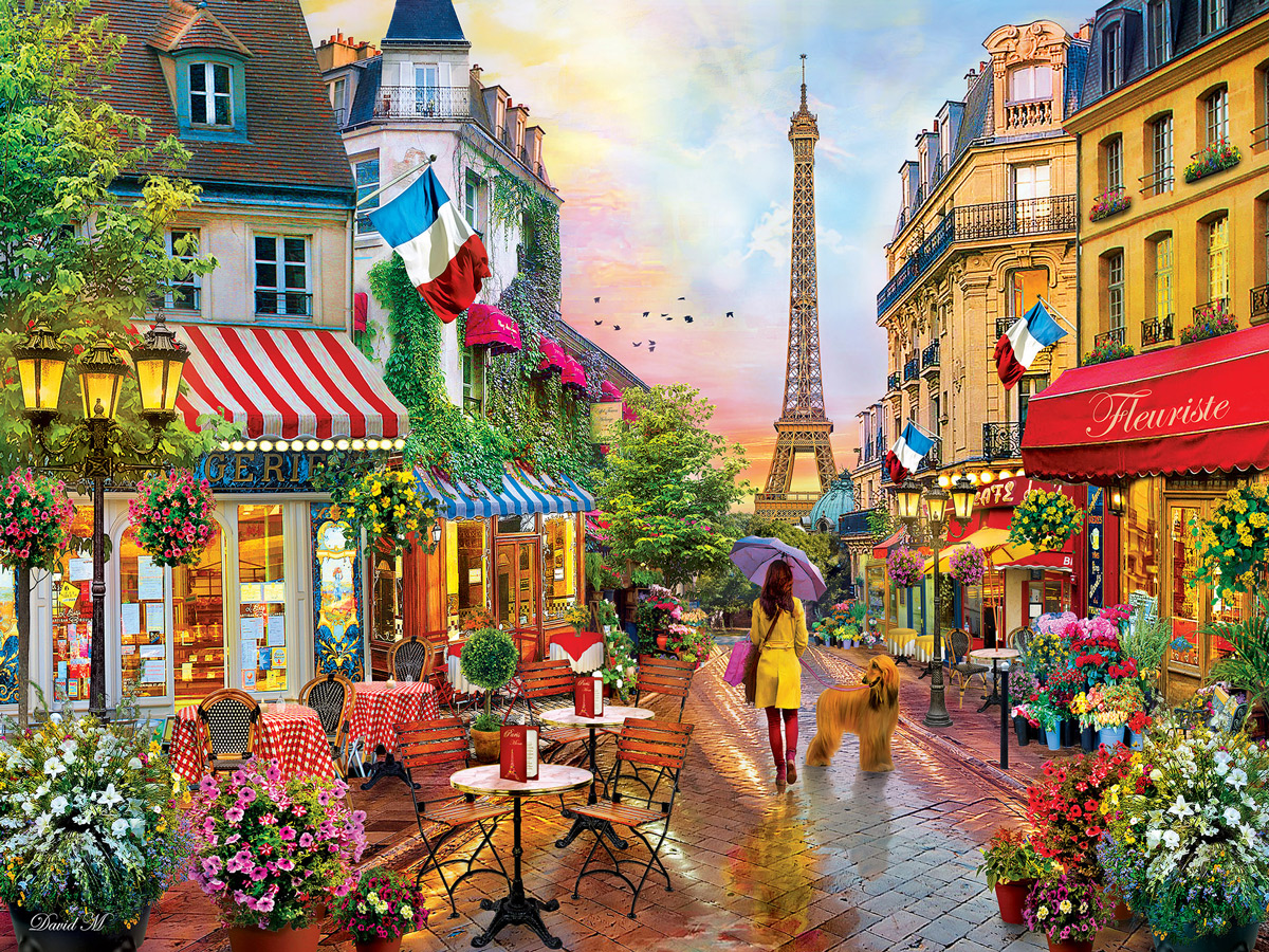 Parisian Charm Travel Jigsaw Puzzle