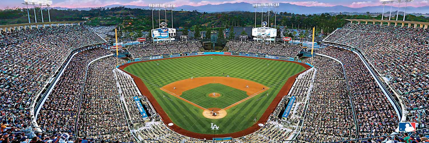 Los Angeles Dodgers MLB Stadium Panoramics Center View