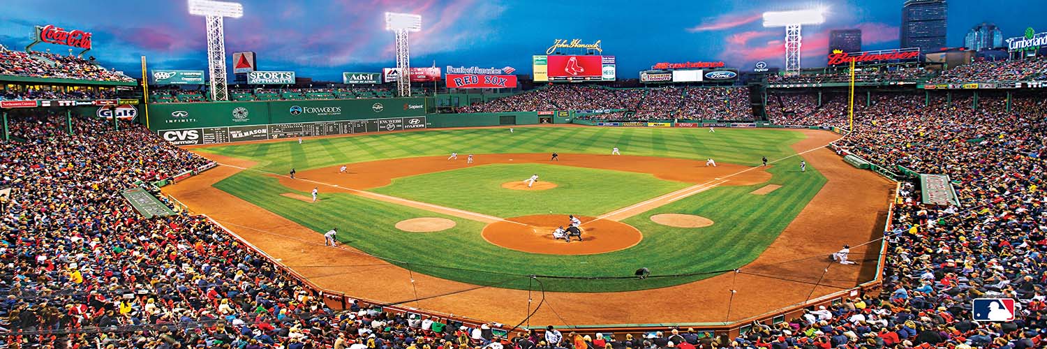 Boston Red Sox MLB Stadium Panoramics Center View Sports Jigsaw Puzzle