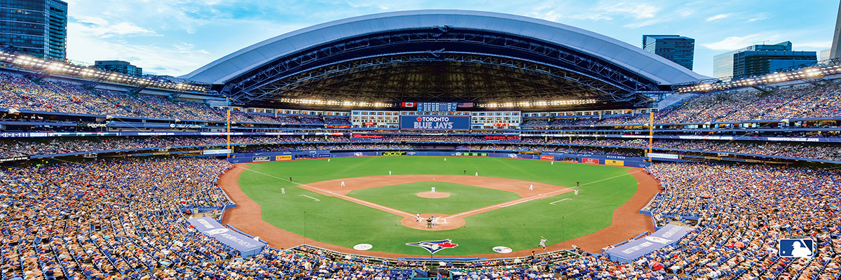 Toronto Blue Jays 1000 Piece Stadium Panoramic Puzzle, Jigsaw Puzzles -   Canada