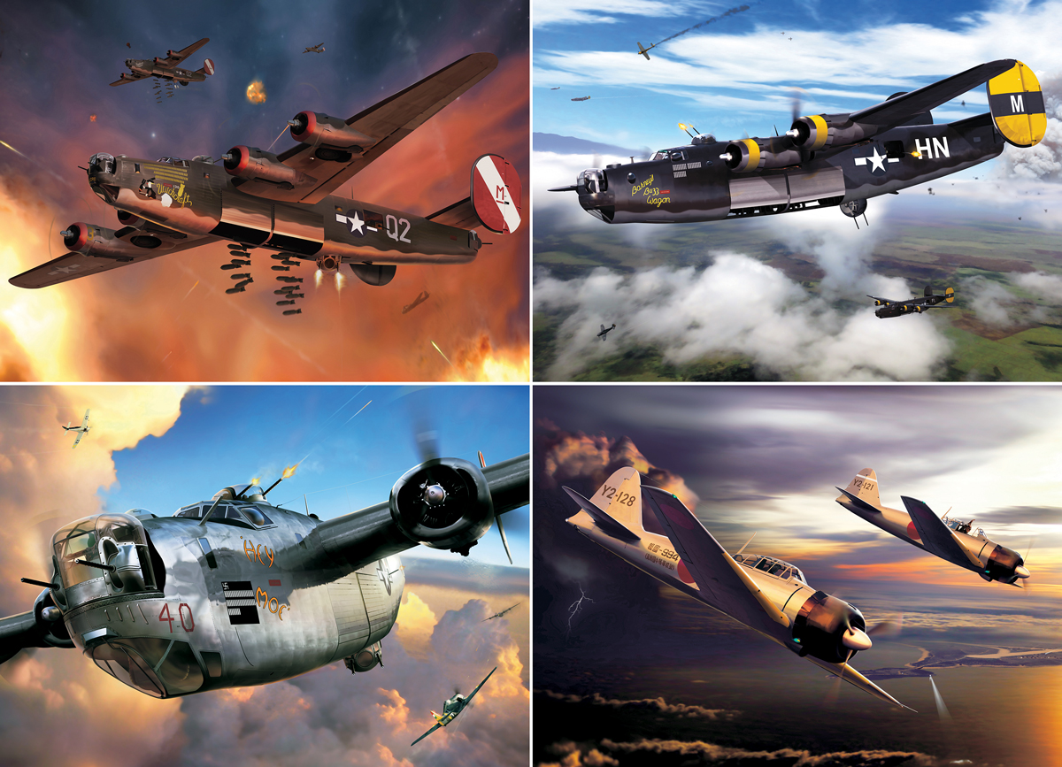 Warbirds of WWII Plane Jigsaw Puzzle
