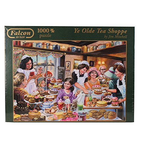  Ye Olde Tea Shoppe  1000 Pieces Jumbo Puzzle Warehouse