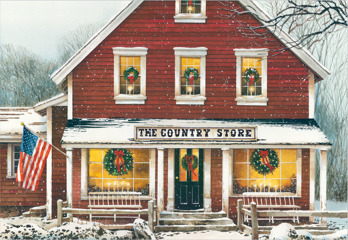 Country Store - Scratch and Dent Christmas Jigsaw Puzzle