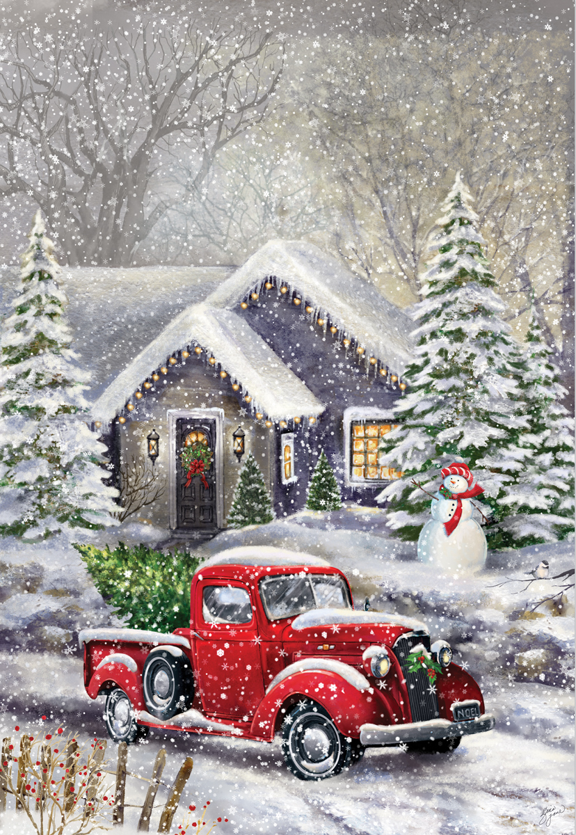 Ready for the Tree - Scratch and Dent Christmas Jigsaw Puzzle