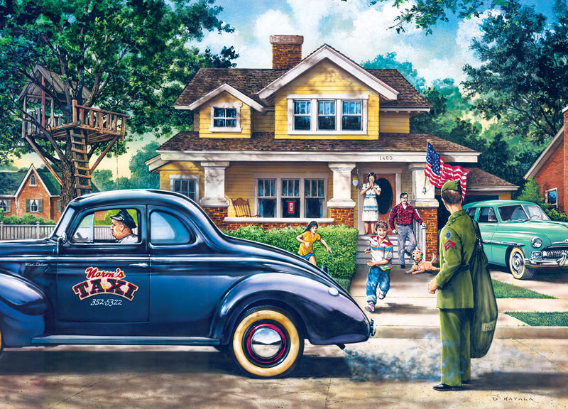 Homecoming - Scratch and Dent Car Jigsaw Puzzle