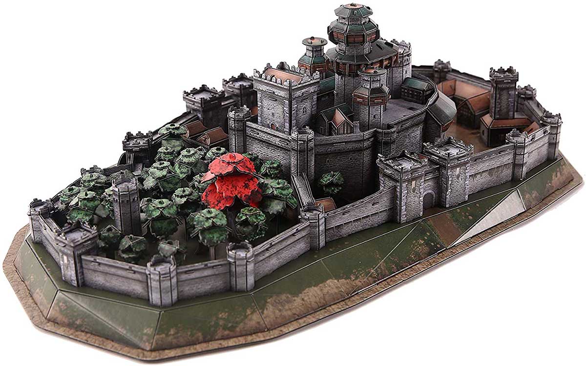 3D Game of Thrones: Winterfell Castle Jigsaw Puzzle