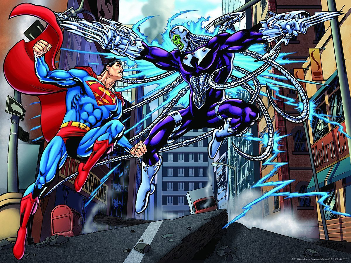 Lenticular Superman vs Electro