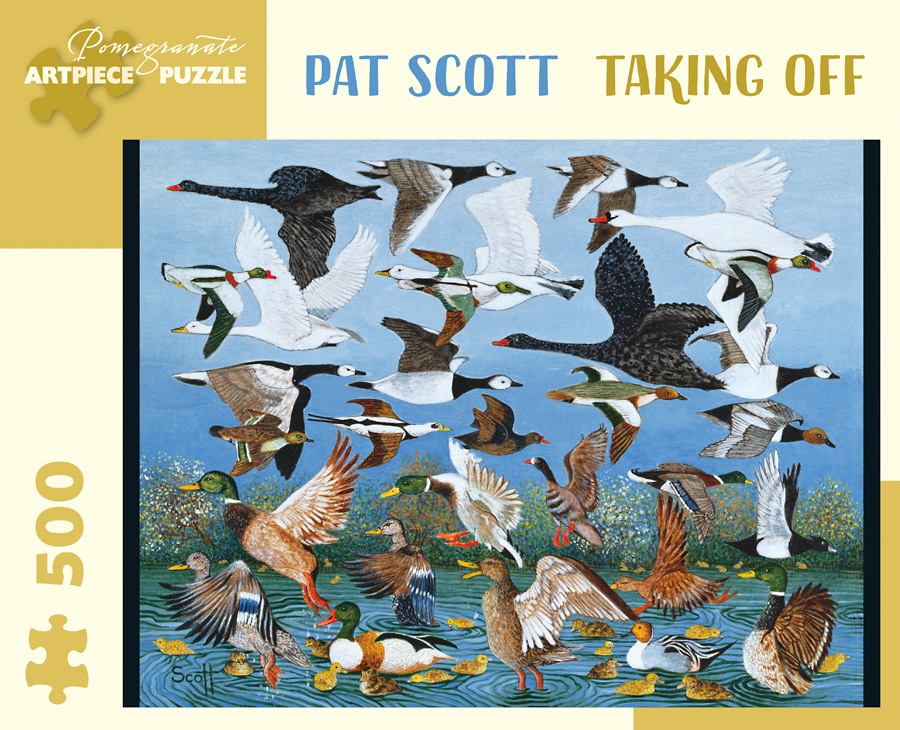 Taking Off Birds Jigsaw Puzzle
