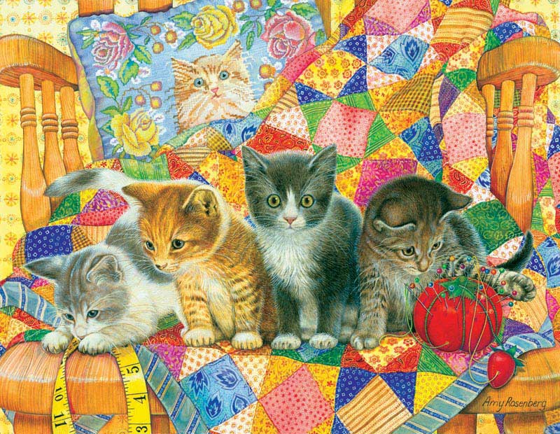 500 piece cat jigsaw puzzles