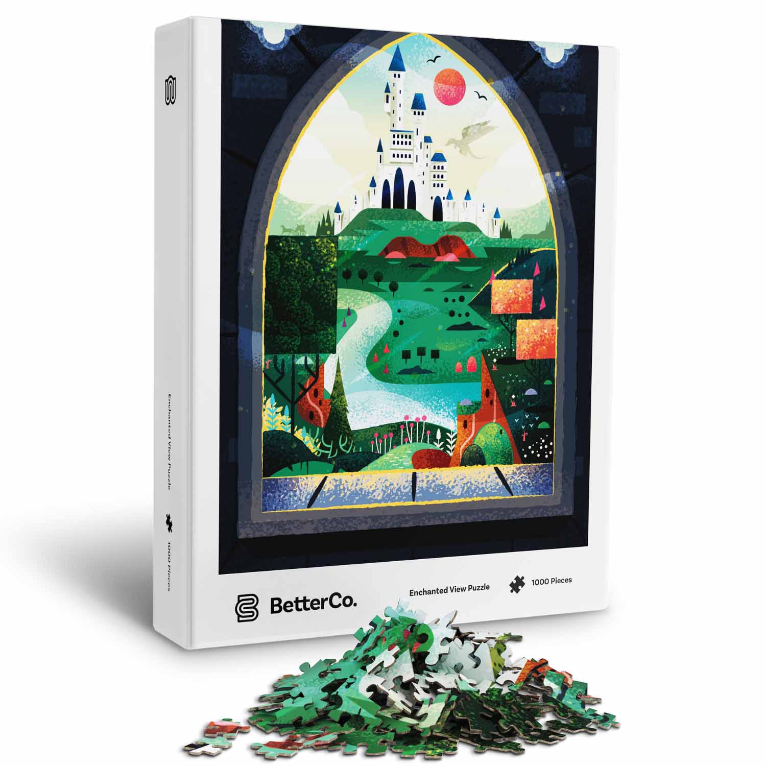 Enchanted View Castle Jigsaw Puzzle