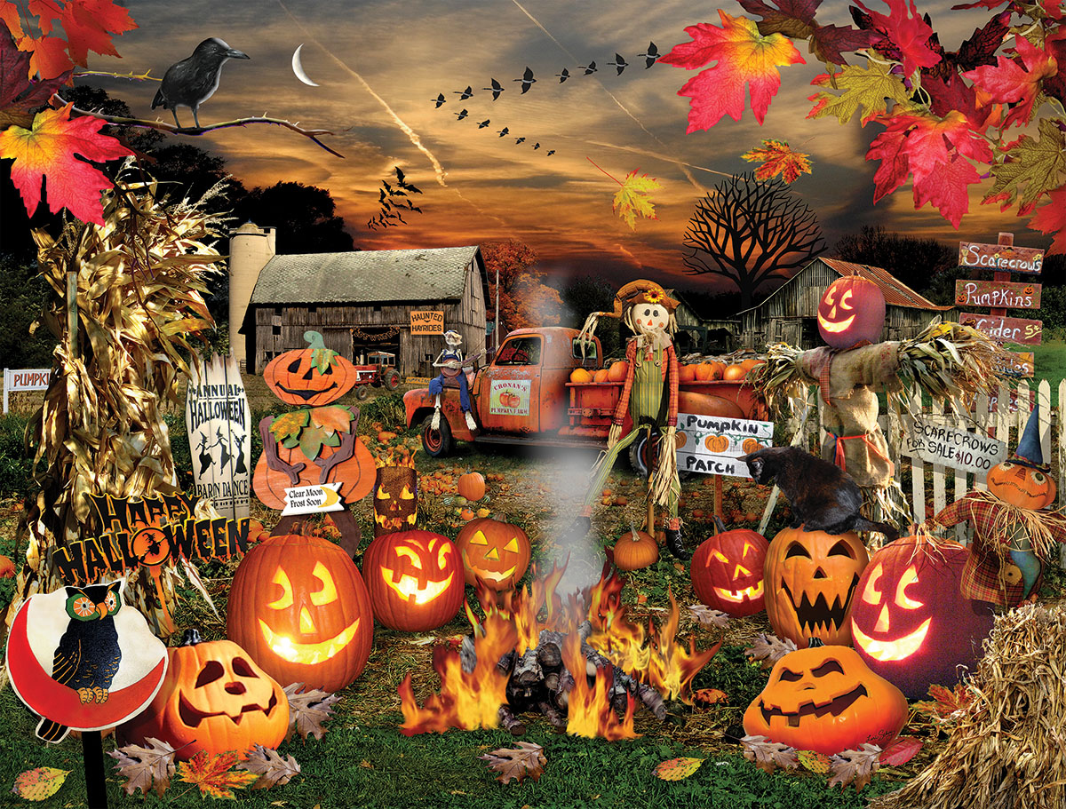 Halloween - Three Little Witches Halloween Jigsaw Puzzle By MasterPieces
