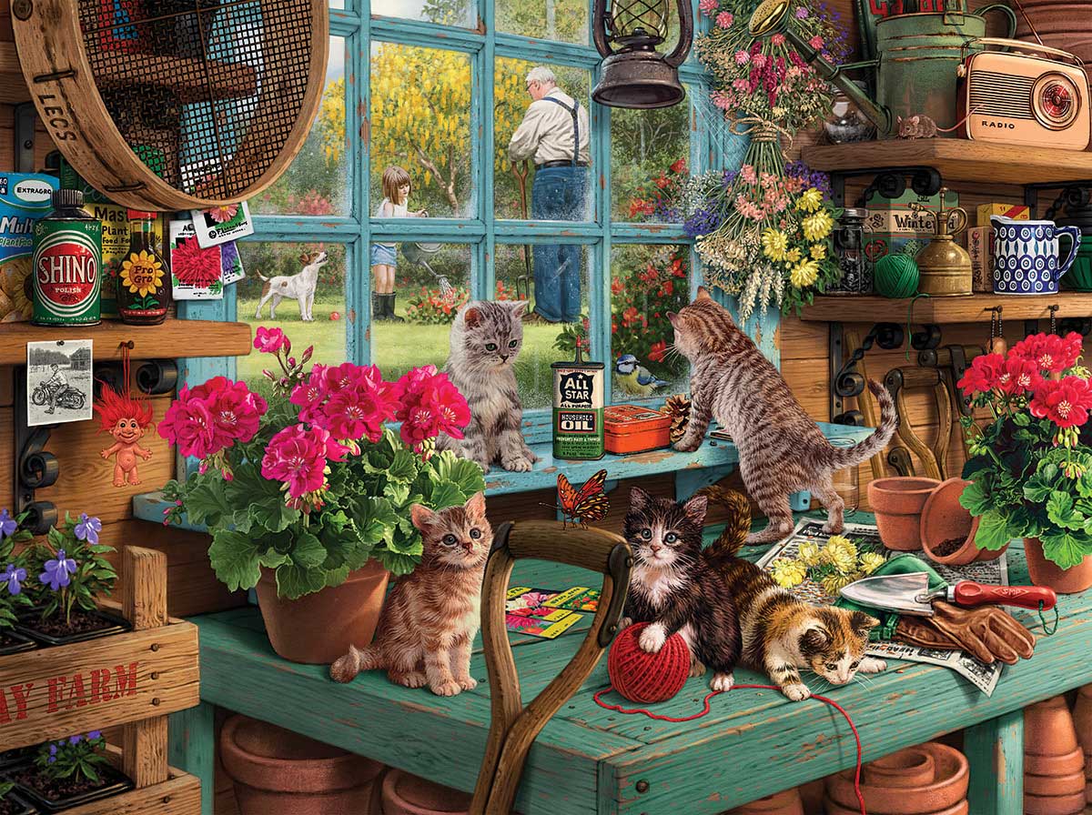 Flora Around the House Jigsaw Puzzle By Cobble Hill