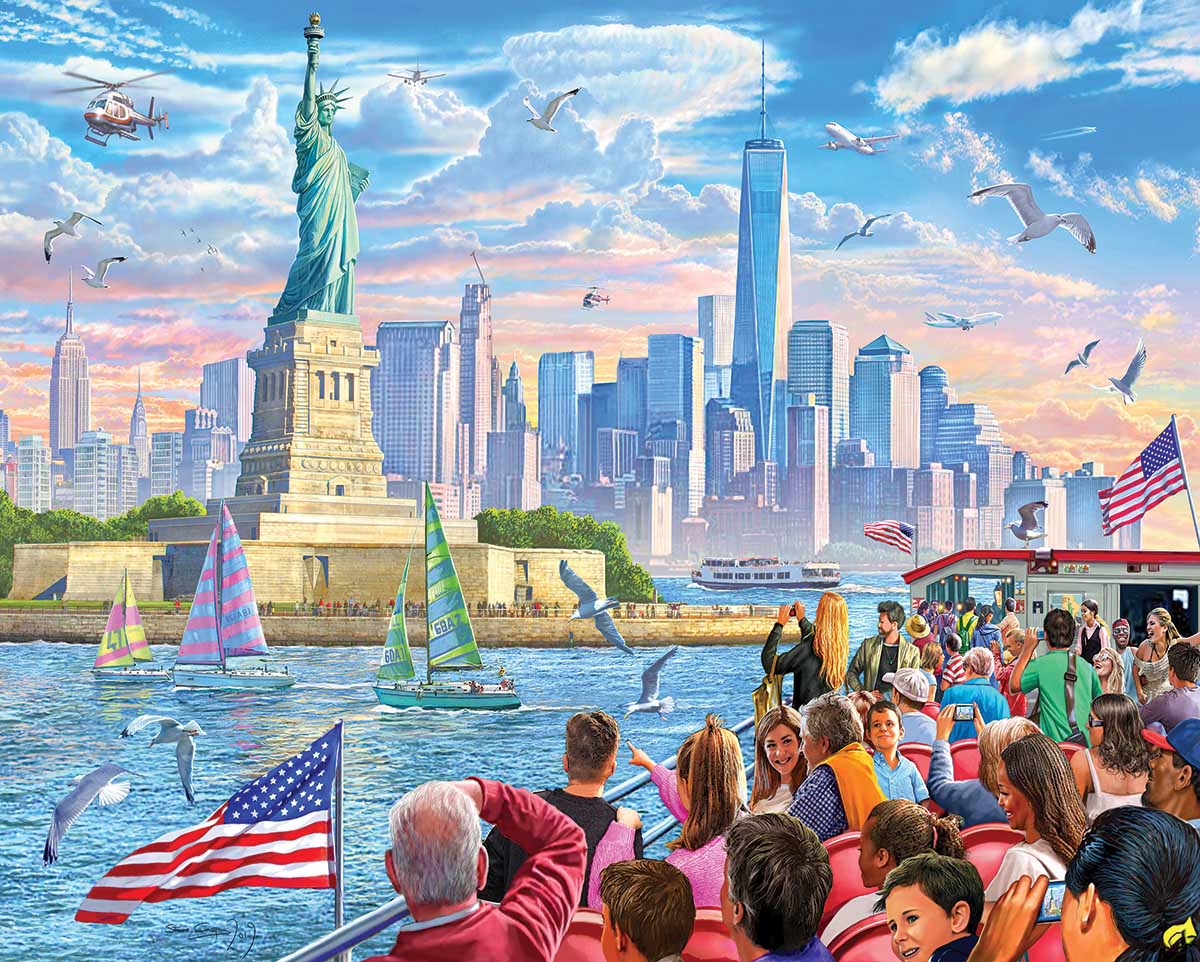 Times Square United States Jigsaw Puzzle By Castorland