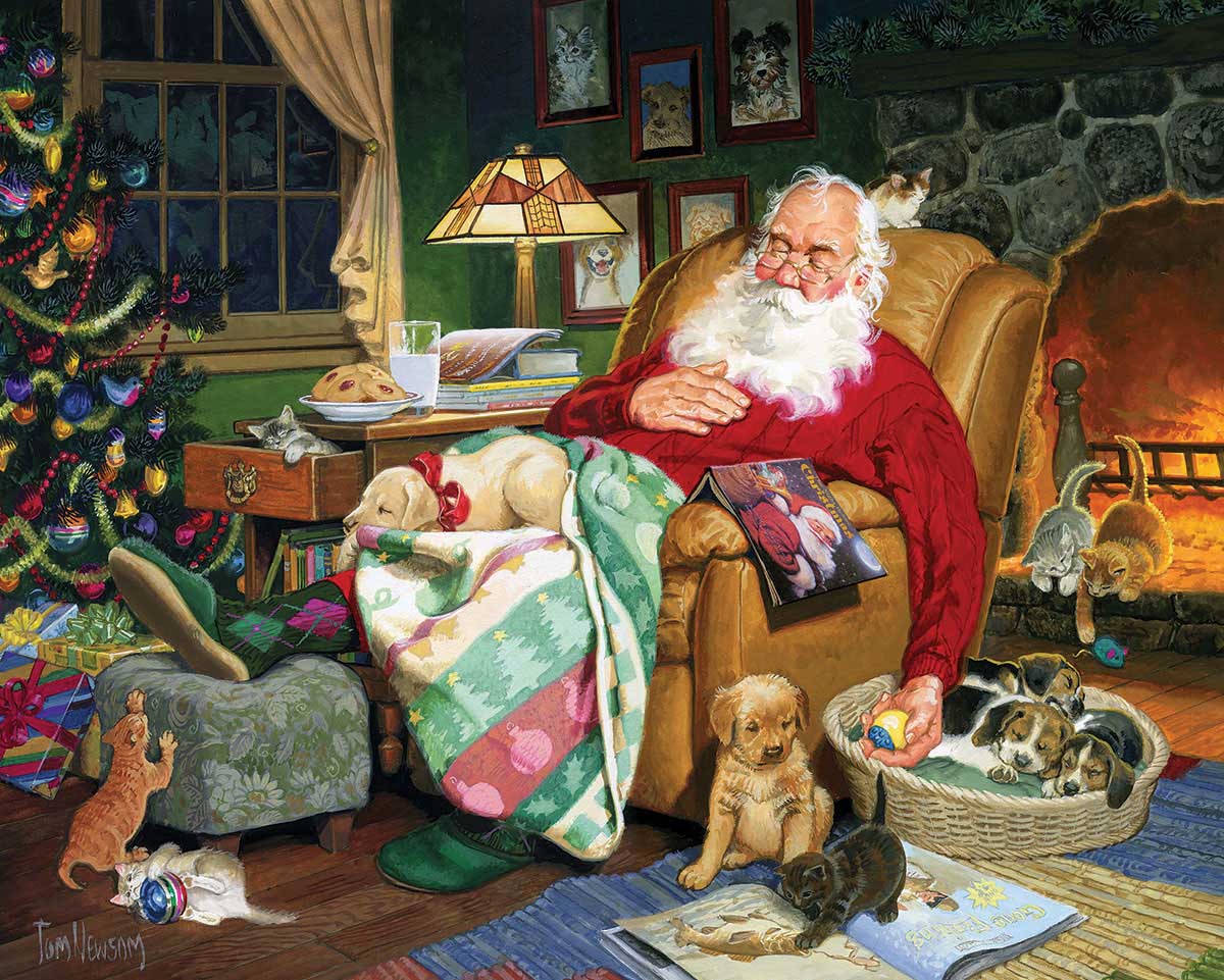 Gnomes Galore Christmas Jigsaw Puzzle By Vermont Christmas Company