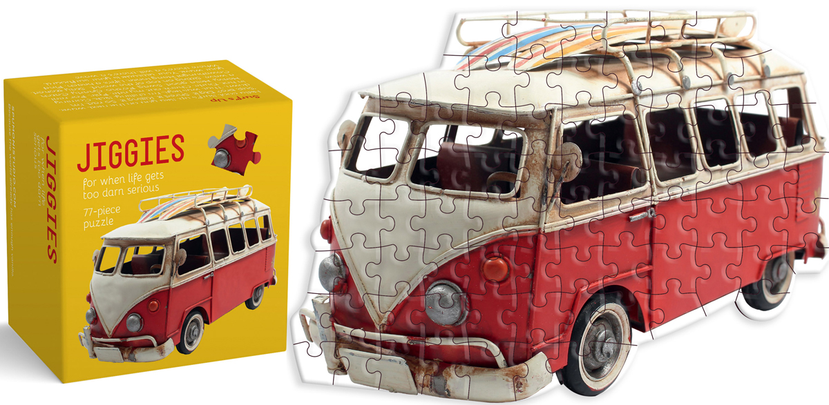 Jiggies Surf's Up Mini Car Jigsaw Puzzle