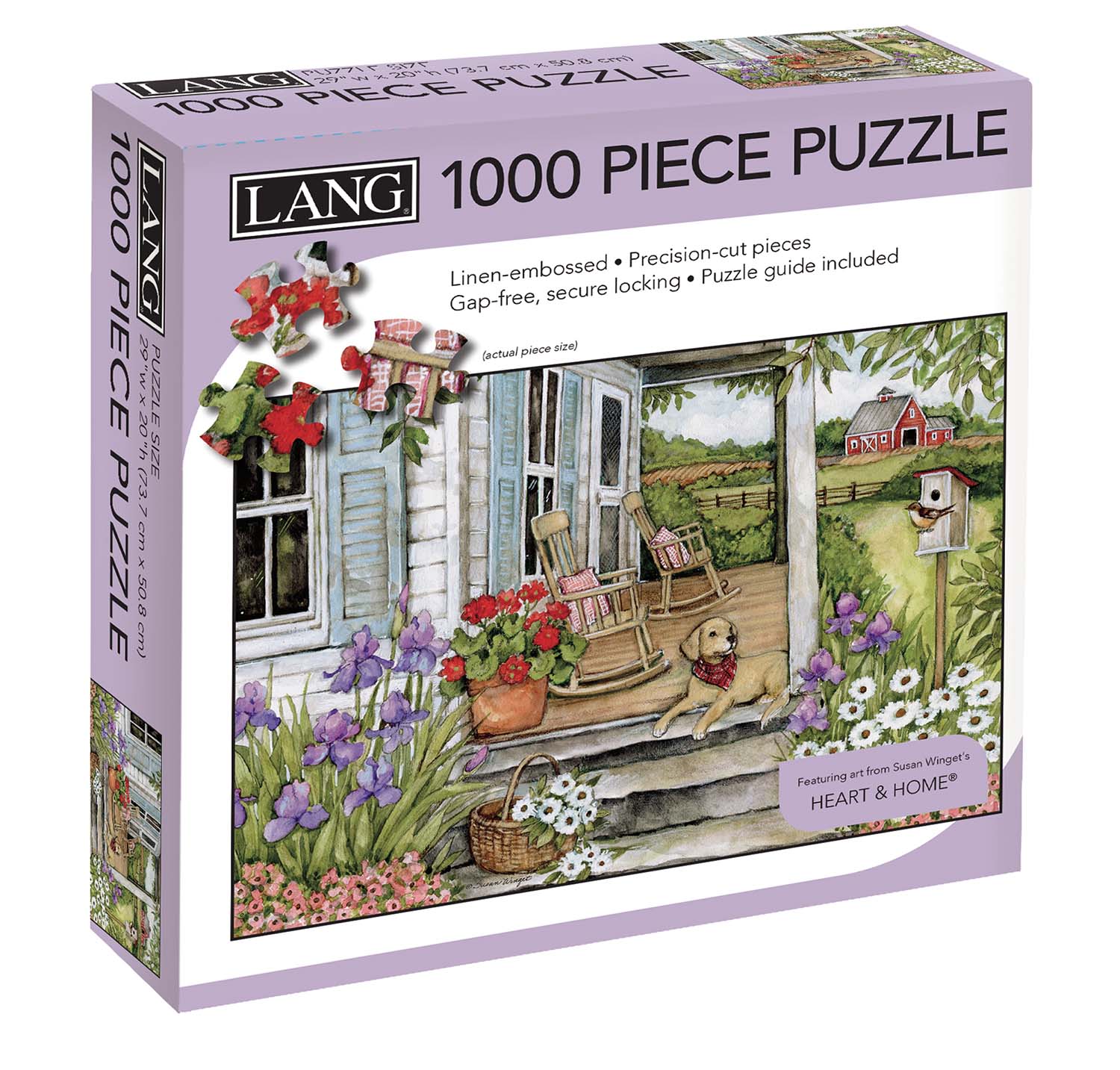 Country Home Farm Jigsaw Puzzle