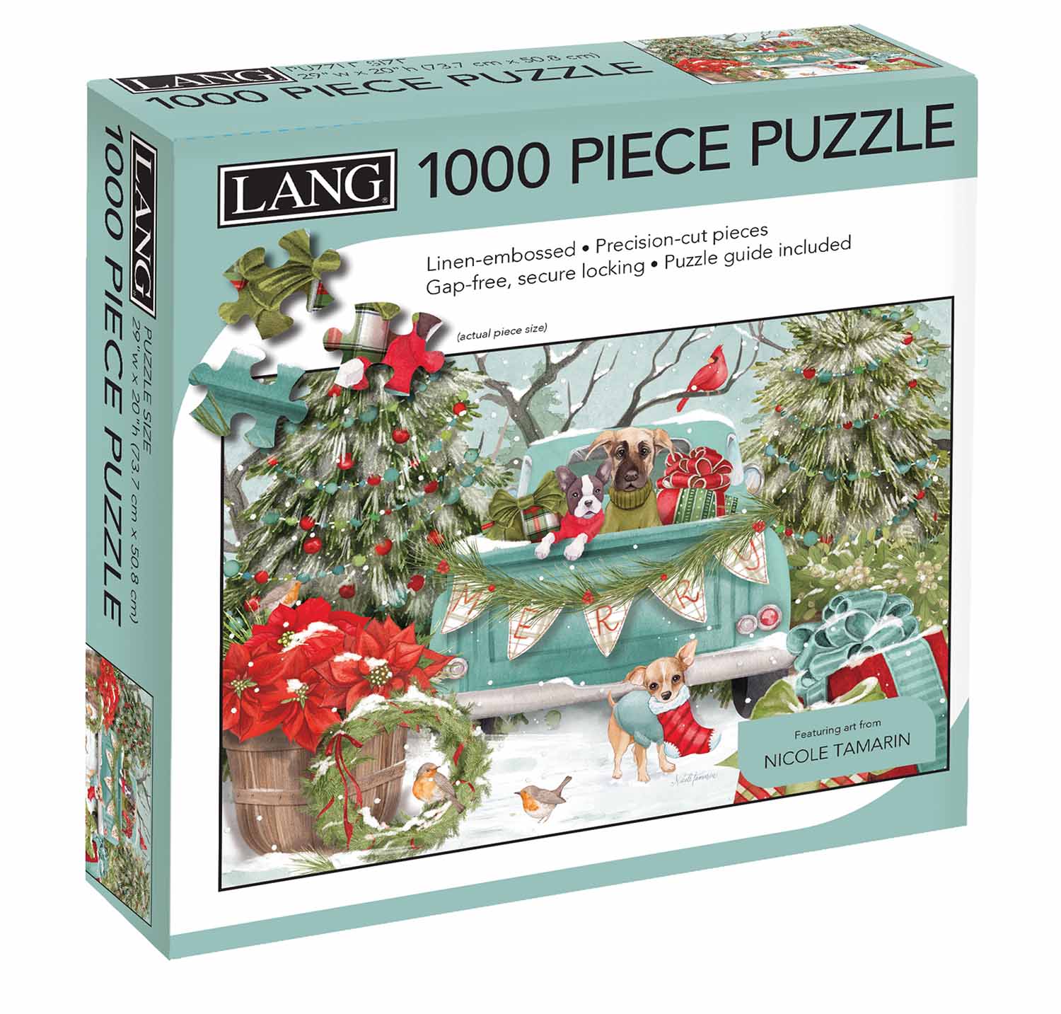 Merry Dogs Dogs Jigsaw Puzzle